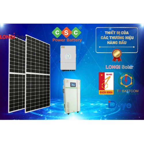 Combo Hybrid 30 kWp-29kWh - 3Pha