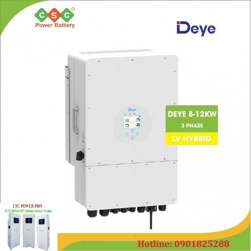 Biến tần Hybrid DEYE 12kW 3 pha