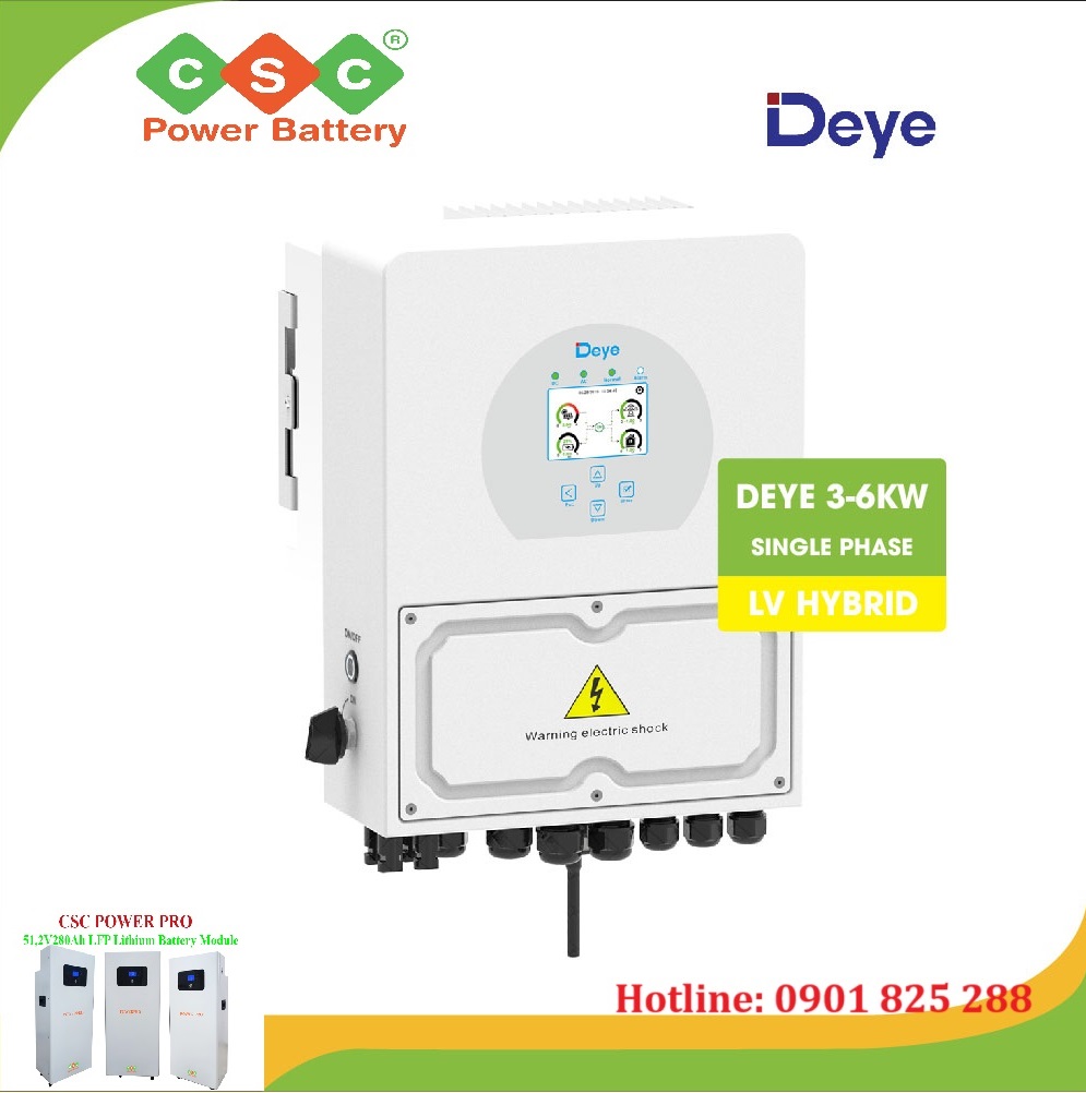 Biến tần Hybrid DEYE 5KW 1 pha